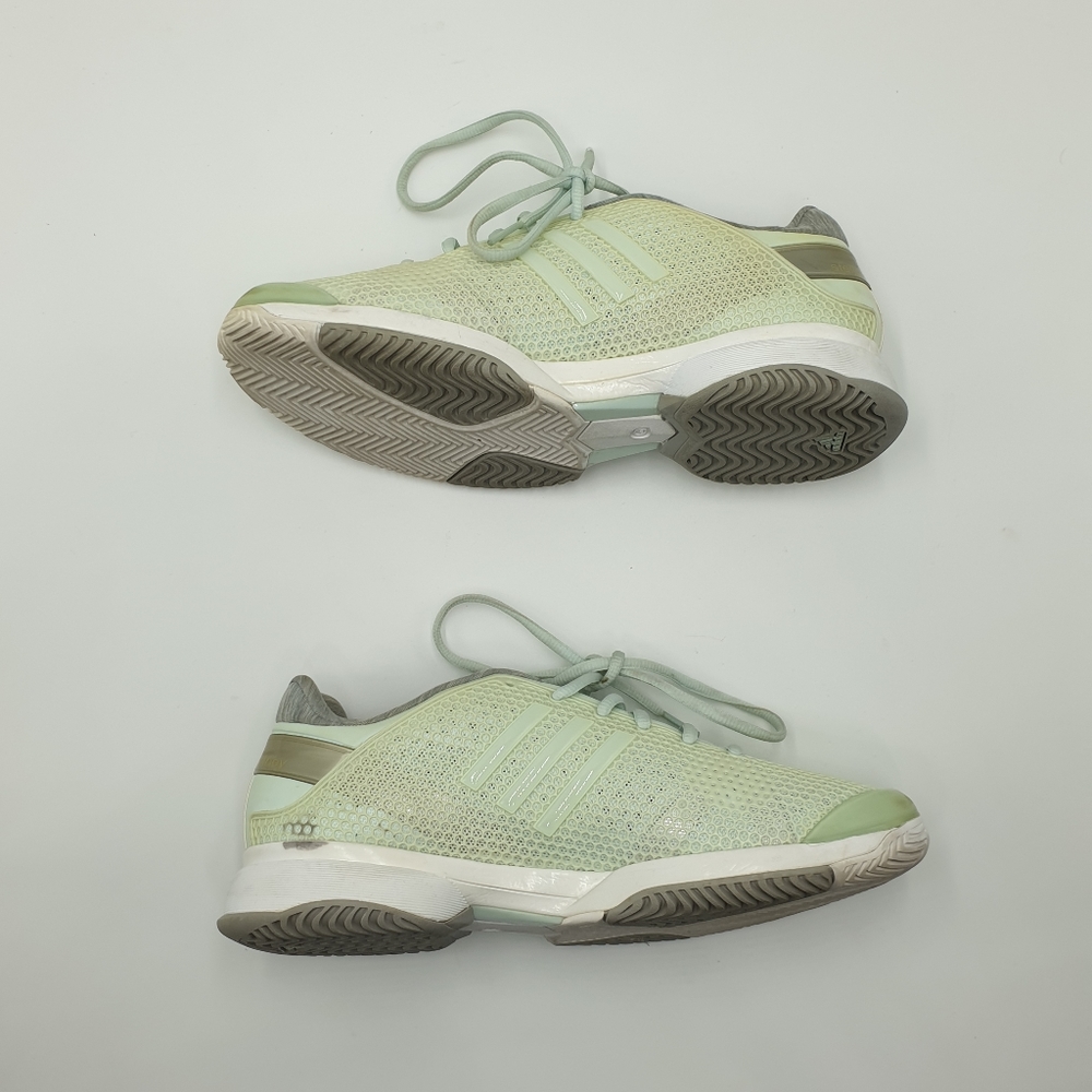 ⬇️$55⬇️AUS9 Adidas By Stella McCartney Mint Green Runners Sneakers - Picture 5 of 11